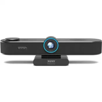 Port Designs Câmara de conferência 4K Auto-Framing Câmara tudo-em-um com microfone e altifalante (902005)