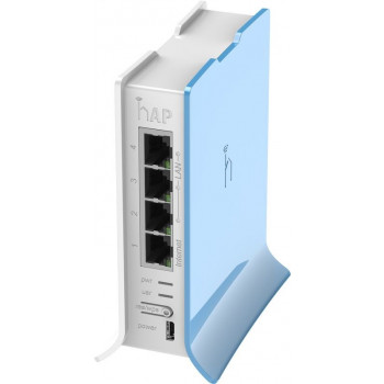 Ponto de acesso wireless MikroTik RB941-2ND-TC, 300 Mbit/s, azul/branco