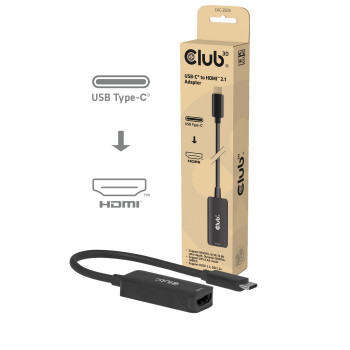 Adaptador Club3D USB-C para HDMI 2.1