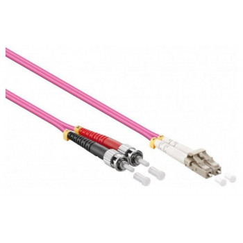Cabo de rede de fibra ótica LC-ST OM4 Mercodan (40400094)