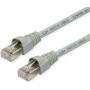 Cabo de rede MP8 FS 500 Cat.6A RJ45 Telegärtner, LSZH, 8 m, cinzento