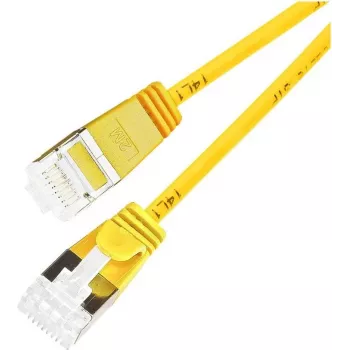 Cabo de rede Slim Cat6a U/FTP RJ45 Wirewin, 5 m, amarelo