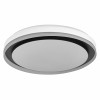 Luminária de parede/teto Osram SMART+ WiFi Orbis Magic 500 mm, RGB+TW, regulável, 38 W – preto/branco