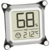 TFA Dostmann Termo-higrómetro para humidor, prateado, 30.5056.54