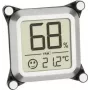 TFA Dostmann Termo-higrómetro para humidor, prateado, 30.5056.54