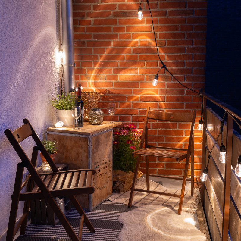 Fita de luzes exterior Osram SMART+, IP44, RGBW, 4,5 W, Wi-Fi