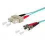 Metz OpDAT cabo de fibra ótica SC-duplex para 2x ST, OM3, 2 m, água