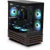 Thermaltake LCGS View 170WS PC de secretária, preto/madeira, Windows 11 Home
