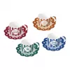 Bialetti Candyland conjunto de 4 chávenas com pires 80 ml