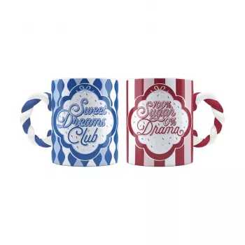 Bialetti Candyland conjunto de chávenas, 2 unid. x 300 ml