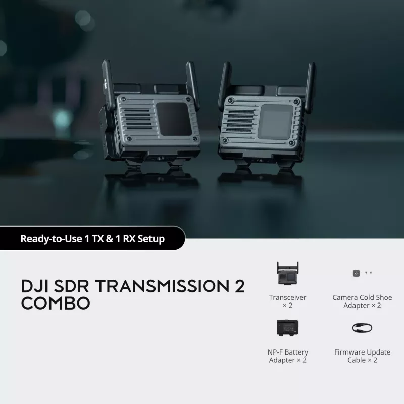 DJI SDR Transmission Combo 2 - sistema de transmissão de imagem