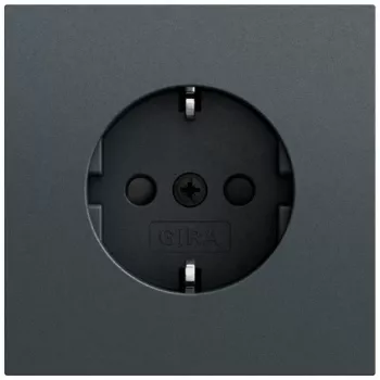 Gira System 70 tomada SCHUKO SP, antracite, 445373