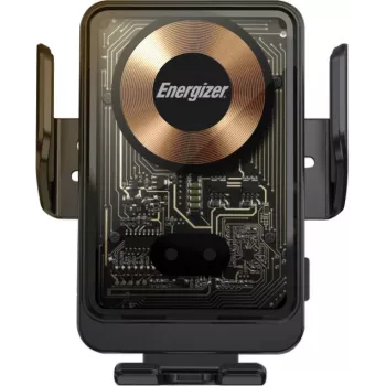 Carregador de automóvel sem fios Qi Energizer ECA008, 15W, preto
