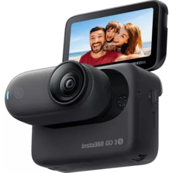 Câmara de ação Insta360 GO 3S Standard Edition (128GB) preto meia-noite
