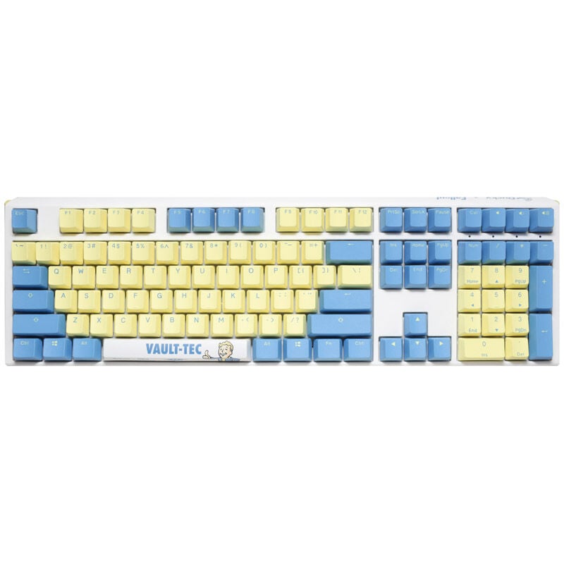 Teclado de gaming Ducky x Fallout Vault-Tec Limited Edition One 3 - MX-Red (ANSI, US)