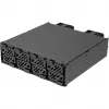 Moldura para unidade SilverStone FSM08B-MS, preto