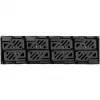 Moldura para unidade SilverStone FSM08B-MS, preto