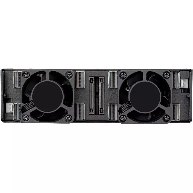 Moldura para unidade SilverStone FSM08B-MS, preto