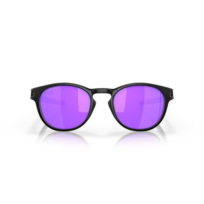 Óculos de sol Oakley Latch – Matte Black/Prizm Violet