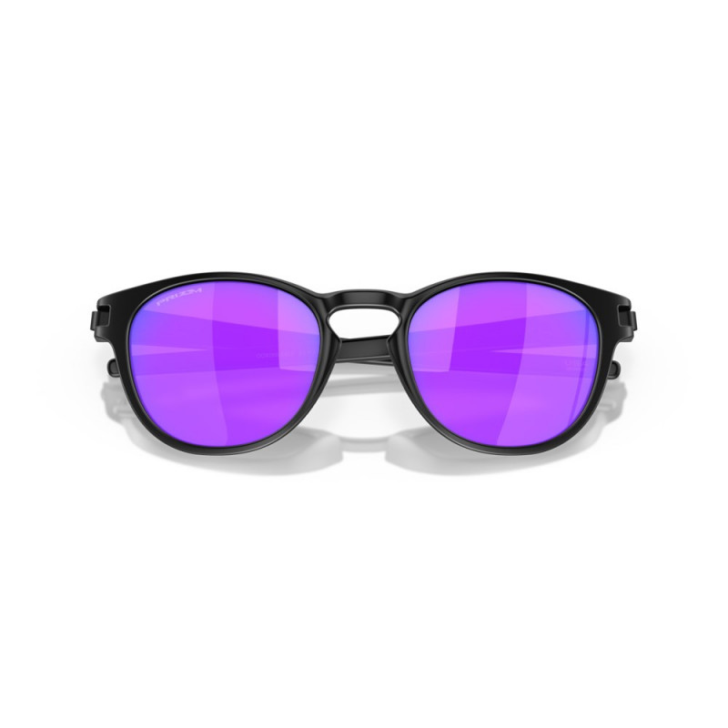 Óculos de sol Oakley Latch – Matte Black/Prizm Violet