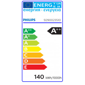 Lâmpada LED Philips TForce LED Hpi UN 140W E40 840 WB para iluminação industrial (Highbay)