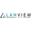 Porta frontal de vidro com fecho Lanview para RDL42U81BL