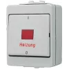 Interruptor de 3 polos Jung 603 HW, branco