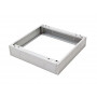 Base Alantec para armários exteriores 19, largura 600 x profundidade 600 mm x altura 100 mm, cor cinzento