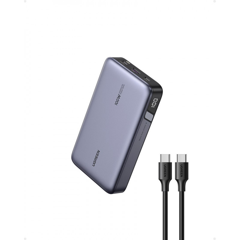 Powerbank Ugreen PB720 20000 mAh, Cinzento