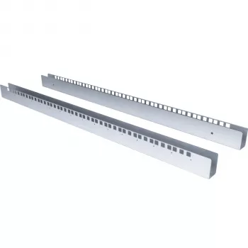 Calhas de montagem traseiras EFB Elektronik 19 polegadas 15HE para X-Rack, conjunto de 2