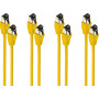 Cabo de patch Cat8.1 F/FTP shiverpeaks, 7,5 m, amarelo (BS08-41062-4)