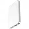 Powerbank sem fios magnética Nevox Qi2, 5000 mAh, prateado/branco