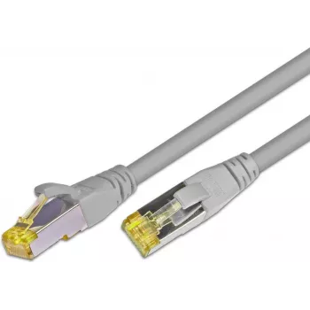Cabo Patch Wirewin Cat6a S/FTP, 15 m, cinzento