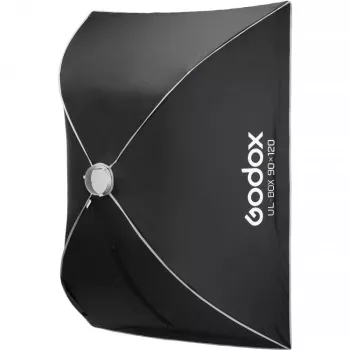 Softbox de sombrinha Godox UL-Box-90120, encaixe Bowens
