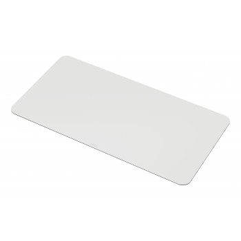 Tapete de escrita LEITZ 700 x 360 mm, couro reciclado, cinzento, liso, cantos arredondados