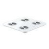 Huawei Scale 3 Bluetooth Edition branco / balança inteligente / vidro temperado / WiFi e BT / até 150 kg / Android e iOS