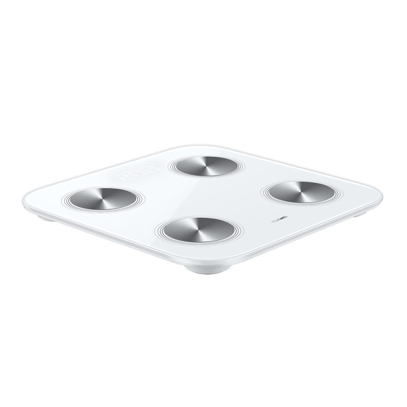 Huawei Scale 3 Bluetooth Edition branco / balança inteligente / vidro temperado / WiFi e BT / até 150 kg / Android e iOS