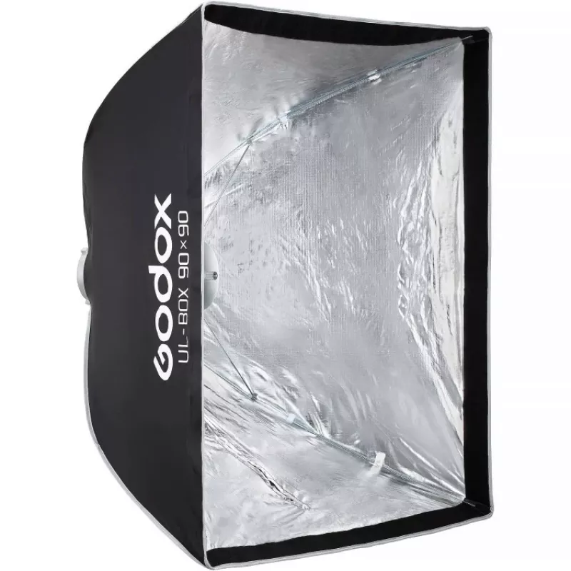 Softbox de sombrinha Godox UL-Box-9090, Bowens