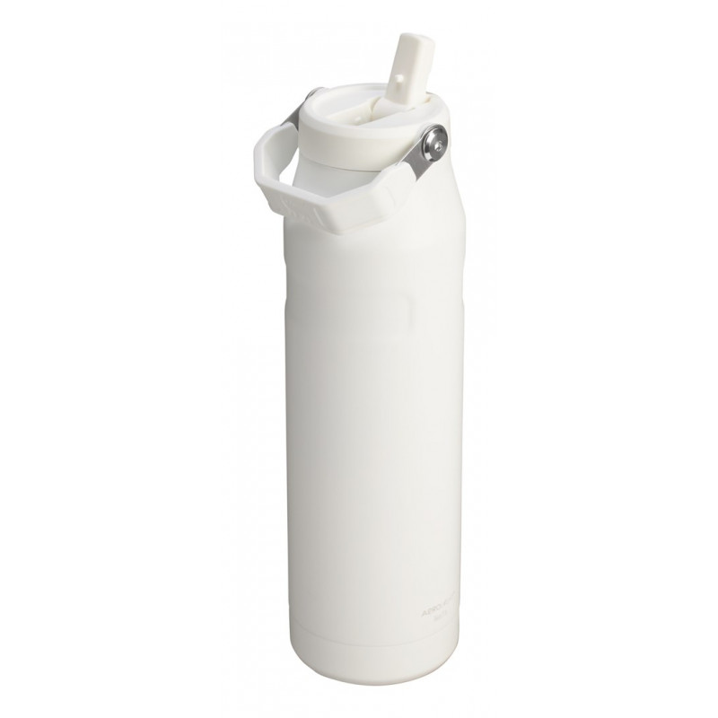 Stanley IceFlow Flip Straw 2.0 garrafa isotérmica, 1,06 l, branco