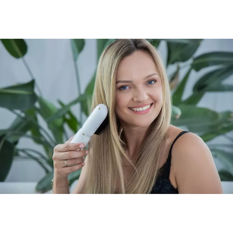 Innogio Gioperfect escova alisadora de cabelo em cerâmica Gio-742