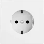 GIRA 418872 tomada SCHUKO System 70 branco puro