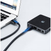Cabo USB 2.0 Ugreen US102 macho para macho, 0,5 m, preto