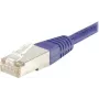 Exertis Connect Cabo de patch Cat6 S/FTP RJ45 sem engate, 10 m, violeta