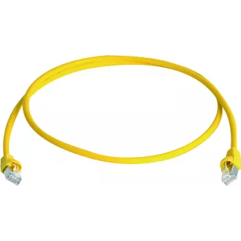 Telegärtner Cabo de patch Cat6a S/FTP, 3,5 m, amarelo