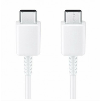 Samsung Adaptador de viagem TA800 com cabo USB-C para USB-C, branco