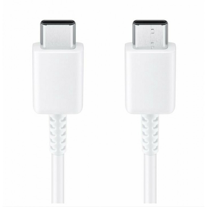 Samsung Adaptador de viagem TA800 com cabo USB-C para USB-C, branco