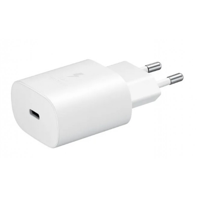 Samsung Adaptador de viagem TA800 com cabo USB-C para USB-C, branco
