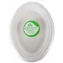 Gogreen Go Green Pratos ovais de cana-de-açúcar compostáveis, 10 unid.