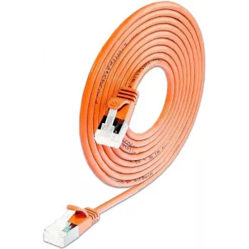 Wirewin Cabo de patch Light Slim Cat6a U/FTP, redondo, Ø 3,8 mm, 2 m, laranja (PKW-LIGHT-STP-K6A 2.0 OR)