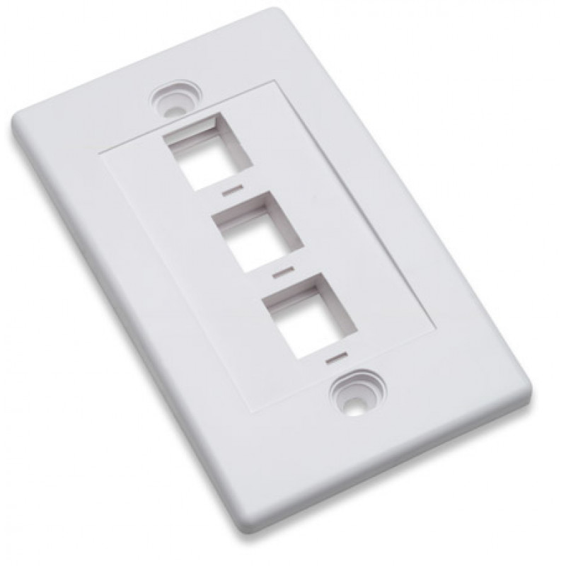 Intellinet 163309 Caixa de superfície 3x Keystone